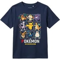 POKÉMON T-Shirt Kinder Shirt Baumwolle T Shirt für Jungen und Mädchen