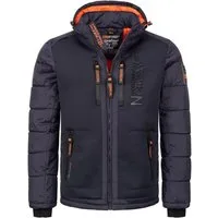 Geographical Norway Winterjacke Herren Winterjacke Outdoorjacke mit Kapuze