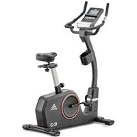 adidas Performance Ergometer C-21BT (mit Tablet-Halterung, LED-Beleuchtung, mit Bluetooth und App-Funktion), 150 kg max. Benutzergewicht, Fahrrad, 24 Widerstandsstufen