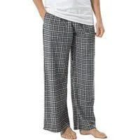 TIESTRA Schlafhose 2er-Pack Herren-Schlafanzughosen Leichte lange Hosen mit Tasche und Kordelzug