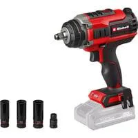 Professional Akku-Schlagschrauber IMPAXXO 18/400, 1/2", 18Volt rot/schwarz, ohne Akku und Ladegerät