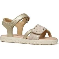 Geox J SANDAL HAITI GIRL Sandale Sandale mit Fersenriemen, Größenschablone zum Download