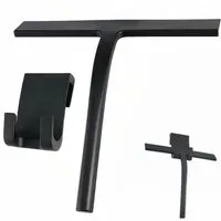 Vornix Duschabzieher Silikon Abzieher Duschabzieher 28cm mit Wandhaken, (Duschabzieher,Duschwischer,Fensterwischer, breiter Reinigungskopf,streifenfreie Reinigung), für Dusche, Spiegel, Fliesen, Autofenster, rutschfester