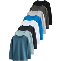 Next Langarmshirt Gemütliche Langarmshirts im 8er-Pack (8-tlg)
