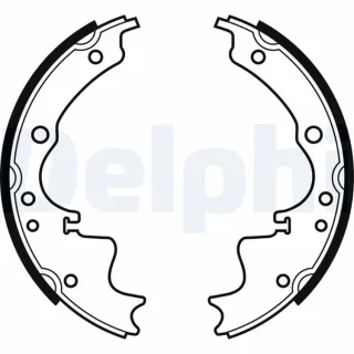 Delphi Bremsbacken hinten Ford Transit Iveco Daily