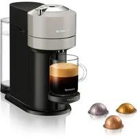 NESPRESSO Kapselmaschine Vertuo Next Basic XN910B von Krups, 54 % aus recyceltem Kunststoff, inkl. Willkommenspaket mit 12 Kapseln