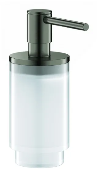 GROHE Seifenspender Selection 41028 für Halter 41027 hard graphite gebürstet, 41028AL0 41028AL0