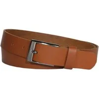 COLOGNEBELT Ledergürtel C20-SL 3 cm breiter Ledergürtel in Cognac mit eckiger Gürtelschließe