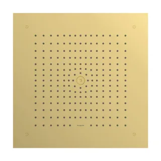 Hansgrohe Kopfbrause Raindance E 400 1jet EcoSmart Unterputz polished gold optic , 26253990 26253990