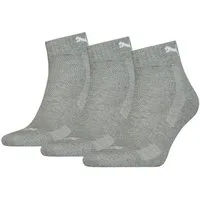 PUMA Kurzsocken PUMA CUSHIONED QUARTER 3P UNISEX