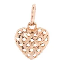 Golders Kettenanhänger Anhänger aus 585 Rotgold (1-tlg), Damen Gold Schmuck