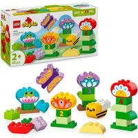 LEGO® Kreativer Blumengarten (10444), LEGO DUPLO Town Konstruktionsspielsteine, (45 St), Made in Europe