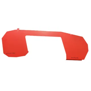 ELMAG Sägebandabdeckung rot (hinten) rot - 9706090