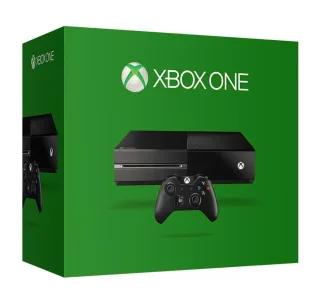 Microsoft Xbox One 500GB [Altes Modell ohne Kinect-Sensor inkl. Wireless Controller] schwarz hochglanz