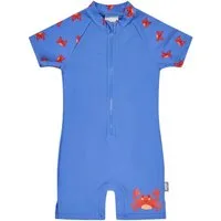 Sterntaler® Badeanzug UV-Schutz 50+ Schwimmanzug Krabbe (1-St) Schwimmanzug Krabbenmuster, Reißverschluss vorn, Windeleinsatz bis 92