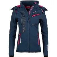 Geographical Norway Softshelljacke Damen Regular Fit Allwetterjacke bareine lady Wind-, wasser- und kälteabweisendes Material
