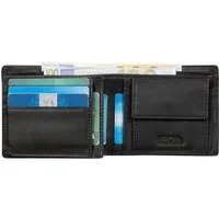 Benthill Geldbörse Herren Echt Leder Geldbeutel mit RFID-Schutz Slim Portemonnaie Vintage, RFID-Schutz Kartenfächer Münzfach