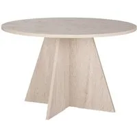 Skye Decor Esstisch Virella (1 Tisch), 120 x 120 cm 25 mm starke, melaminbeschichtete Tischplatte