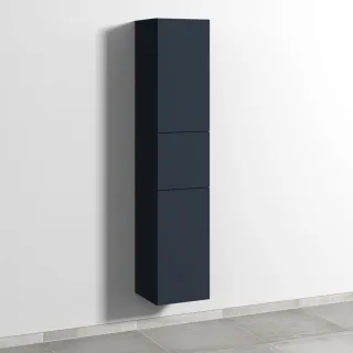 Sanipa 3way Hochschrank mit 2 Türen und 1 Auszug, Marine-Matt SP1031R