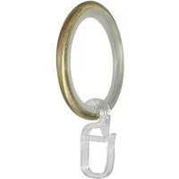 GARESA Gardinenring Ring mit Haken, (20-St), für Durchmesser bis 20mm, einfache Montage