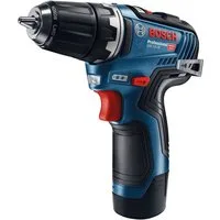 Bosch Professional Akku-Bohrschrauber GSR 12V-35, max. 1750 U/min, (Set), inkl. 2 Akkus, Ladegerät und Koffer