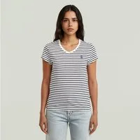 G-STAR V-Shirt Eyben mit Label