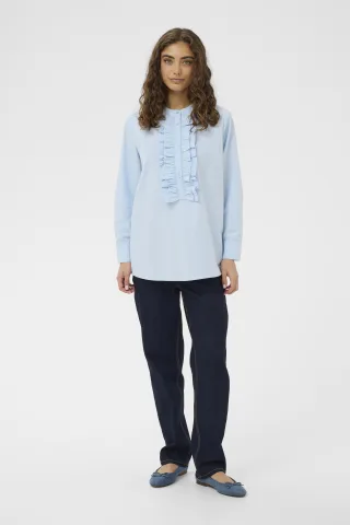 Kurzarm-Bluse CUkosy Kurzarm-Bluse Relaxed fit