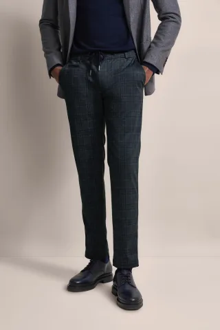 Bugatti Herren Chino mit Gummizug