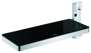 Grohe Ablage Rainshower Aqua 101677 für RSH Aqua Pure DS schwarz/chrom, 101677KI00 101677KI00