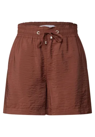 Street One Studio - Shorts in Unifarbe braun - Gr. - 36