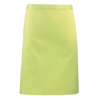 Premier - Herren/Damen Unisex Taillenschürze "Colours Collection" (Limone)