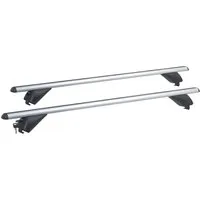 VDP Dachträger (Passend für Ihren Renault Koleos II (5Türer) ab 2017 mit anliegender Reling), Alu Dachträger RB003 kompatibel mit Renault Koleos II (5Türer) ab 2017