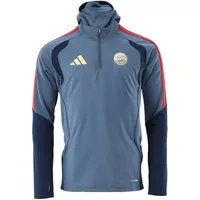 adidas Performance T-Shirt FC Bayern München, Wintertop Teamline, Herren, Blau