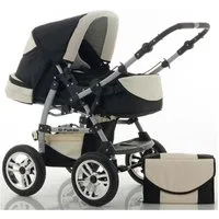 babies-on-wheels Kombi-Kinderwagen Flash 2 in 1 inkl. Sportsitz und umfangreichem Zubehör in 18 Farben