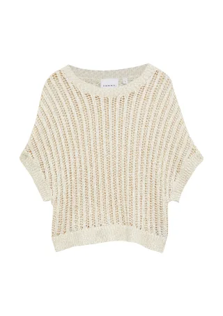 comma - Strickpullover beige - Gr. - L