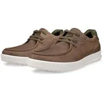 Ecco BYWAY M MOC TOE Schnürschuh Halbschuh, Schnürer, Freizeitschuh in Mokassin-Form
