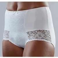 Nuance by Lascana High-Waist-Panty mit Spitzeneinsätzen