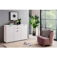 Home affaire Sideboard Duero, Kommode mit 2 Schubkästen, Breite 135 cm