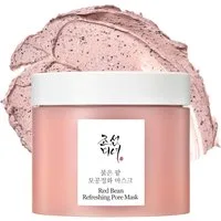 Beauty of Joseon Gesichtsmaske Red Bean Refreshing Pore Mask - Kühlende Porenmaske mit 30% Haenam- Rotbohnenextrakt & Kaolin – Natürliche Gesichtsmaske zur Porenverfeinerung, Talgregulierung & sanften Tiefenreinigung – Ton-Textur, 140 ml