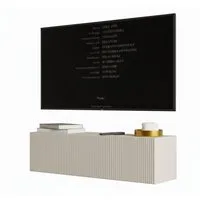 Selsey TV-Schrank VELDIO TV-Hängeboard mit Riffel-Optik, Schwebendes Design, 100 / 200 / 300 cm