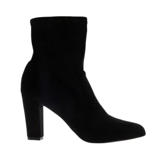 Dune London - "Oty" Stiefeletten für Damen, Wildleder (Schwarz)