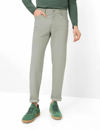 Brax Herren Five-Pocket-Hose Style CADIZ HERB, grün, Gr. 48/32