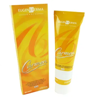 Eugene Perma Carmen Permanent Coloration  Haar Farbe Creme 60ml - 1001 Ultra Ash Blonde / Ultra Asch Blond