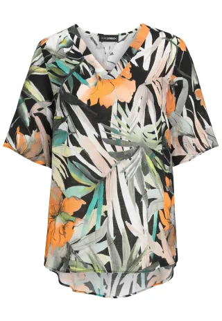 Doris Streich - Bluse khaki - Gr. - 52