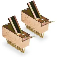 relaxdays Fugenkratzer Fugenbürste Unkraut 2er Set, (2er Set, 2-tlg)