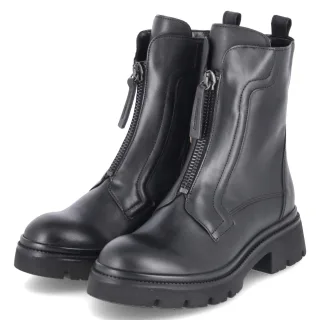 Gabor Stiefeletten  Schwarz - Gr. 37 -  Textil