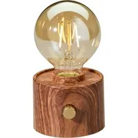 Northpoint LED Nachttischlampe Vintage Akku LED Tischlampe mit USB-C dimmbar