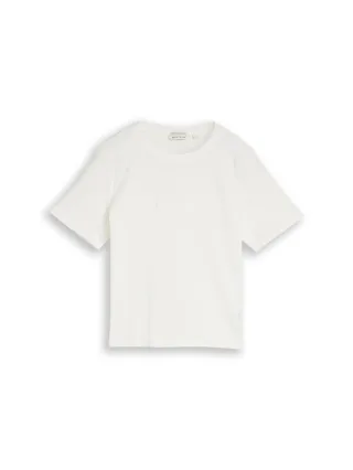 Tom Tailor - T-Shirt aus Baumwolle off white 3 - Gr. - XXXL