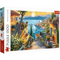Trefl Puzzle Gemalte Landschaft, 1500 Teile, 1500 Puzzleteile