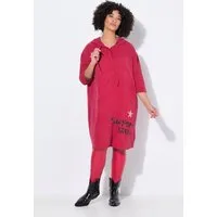 Angel of Style Jerseykleid Musselin-Kleid oversized Sterne Kapuze
